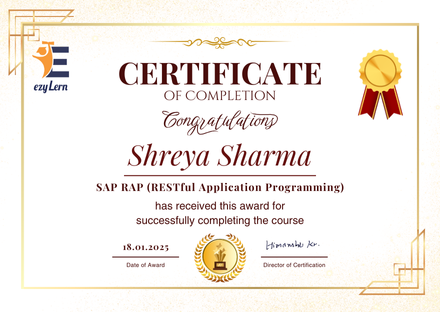 Srijan Certificate